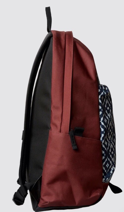 RVCA—EDC Backpack—RED EARTH—🔥100% Recycled Polyester—Brand New With Tags—