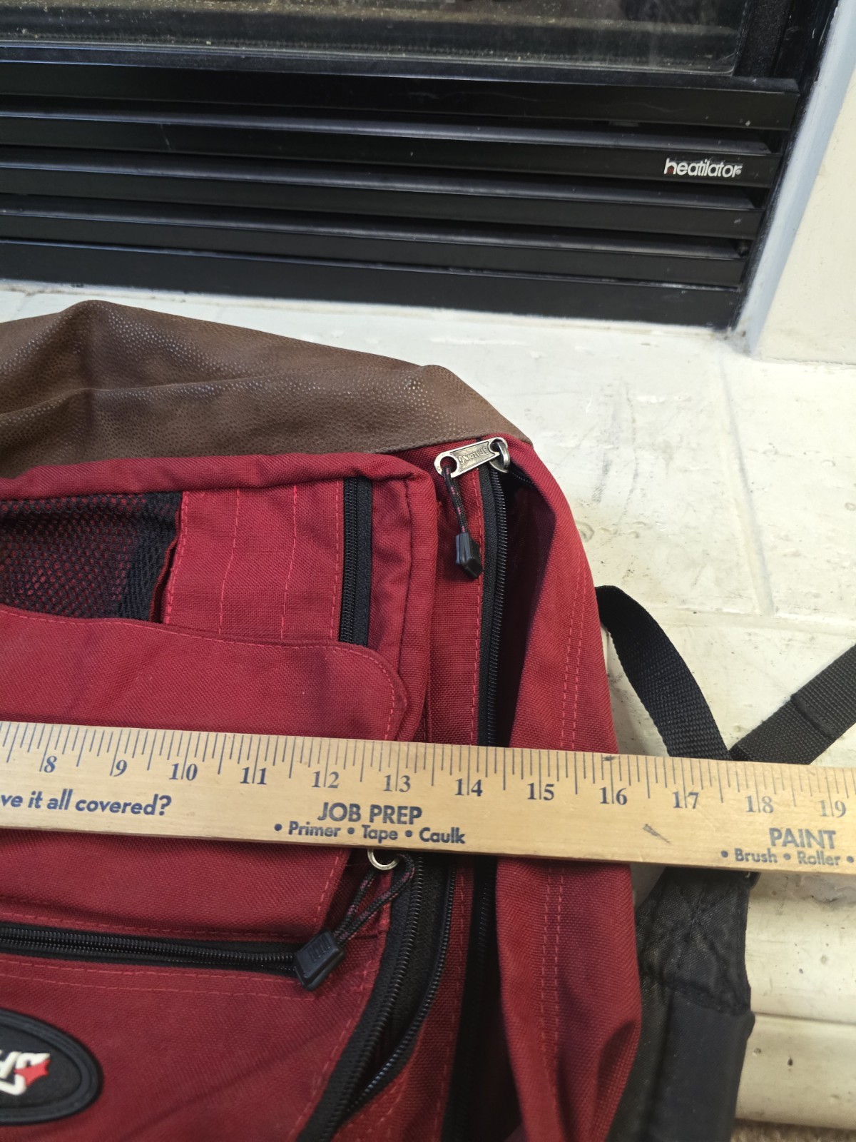 Spalding Backpack For Men Red Made In Sri Lanka