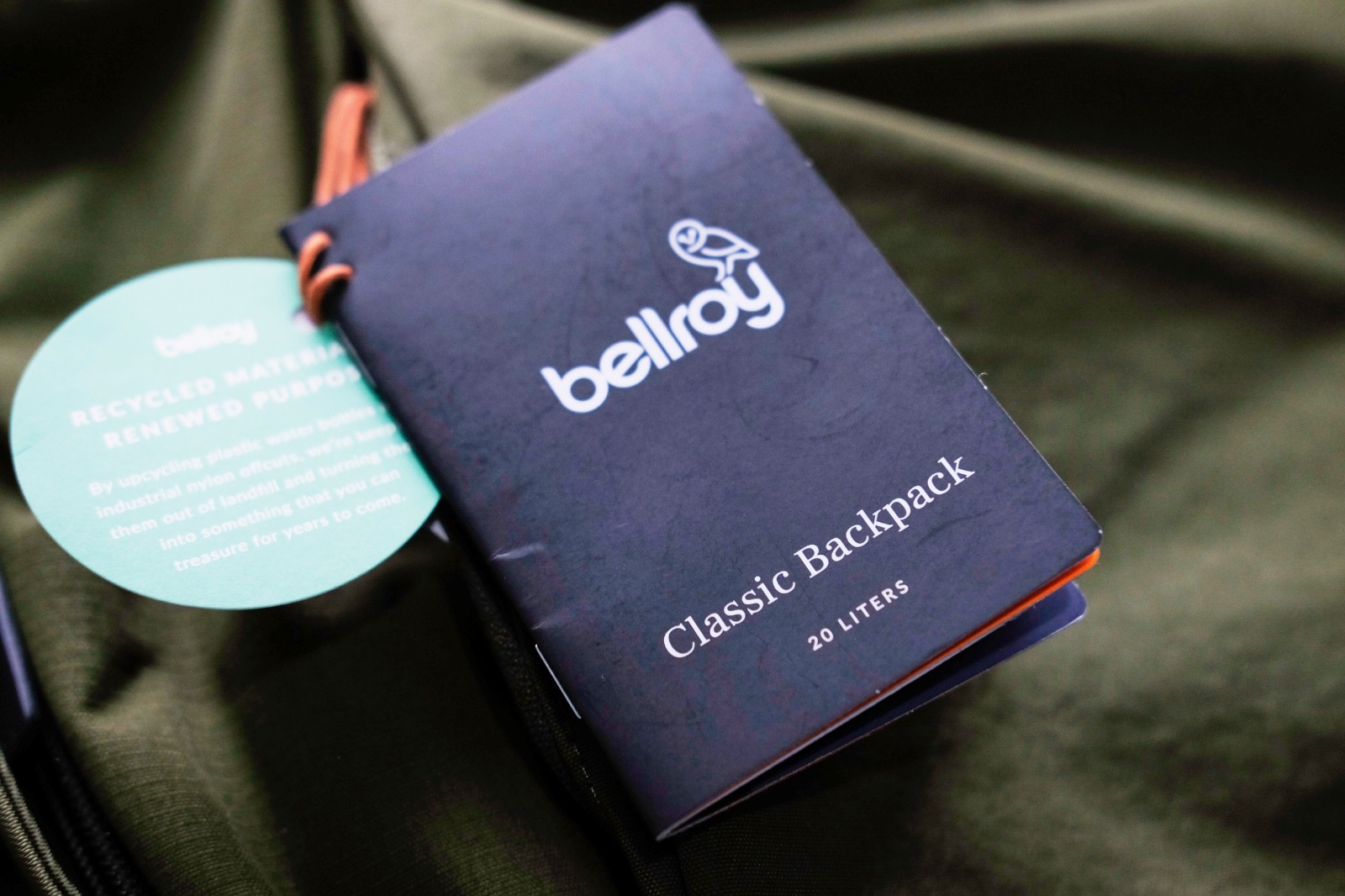 Bellroy Classic Backpack 20L 2nd Edition Ranger Green BCBB-RGN-213