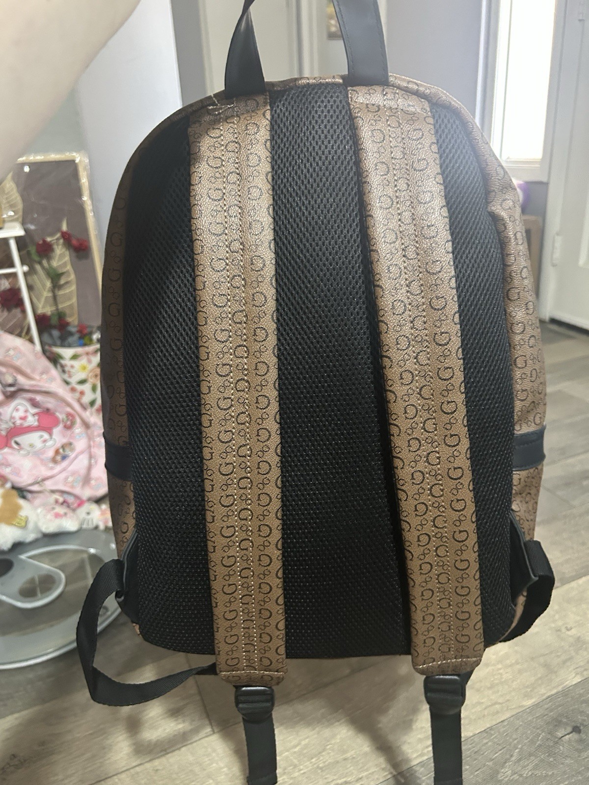 Guess SG882798 Walnut Insignia Backpack | NWOT