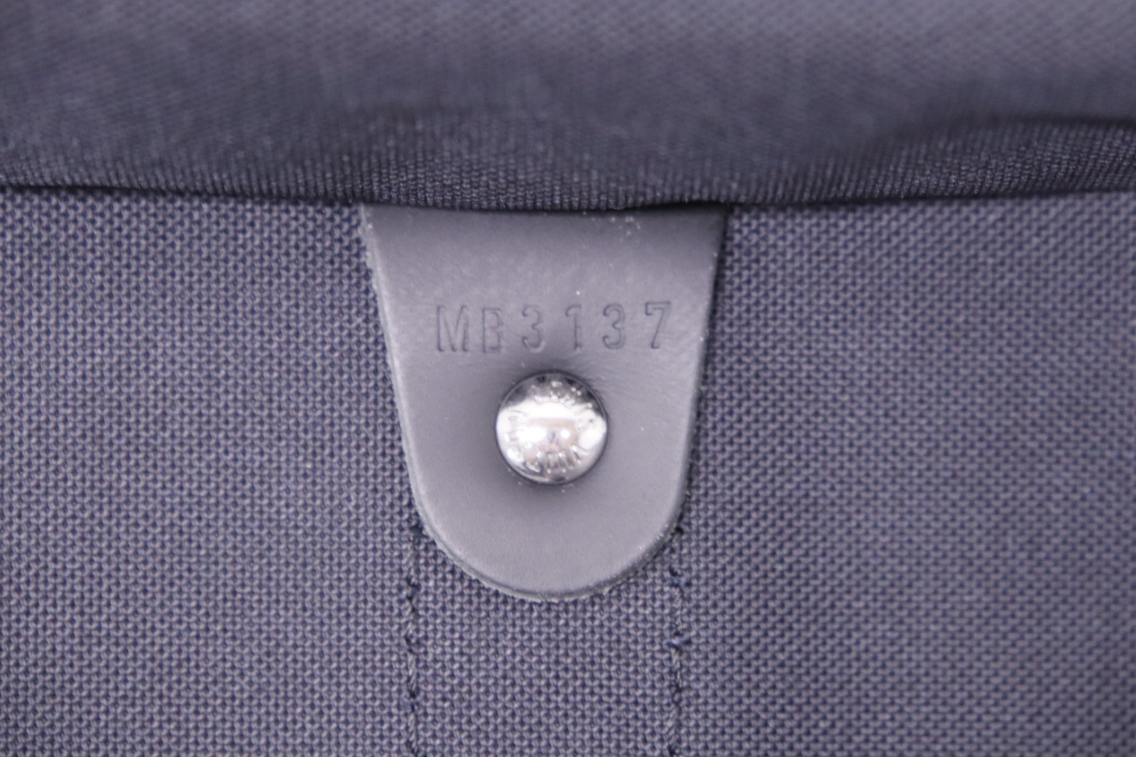 Louis Vuitton Keepall 45 Bandouliere Damier Graphite LV Travel Duffle Bag MB3137