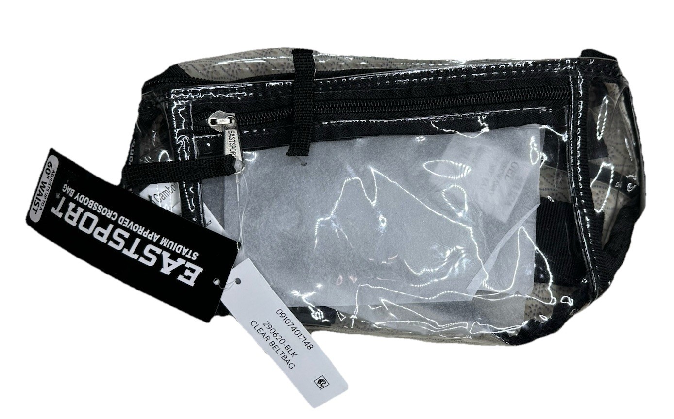 Clear Fanny Pack Stadium Approved for Women & Men Belt Bag