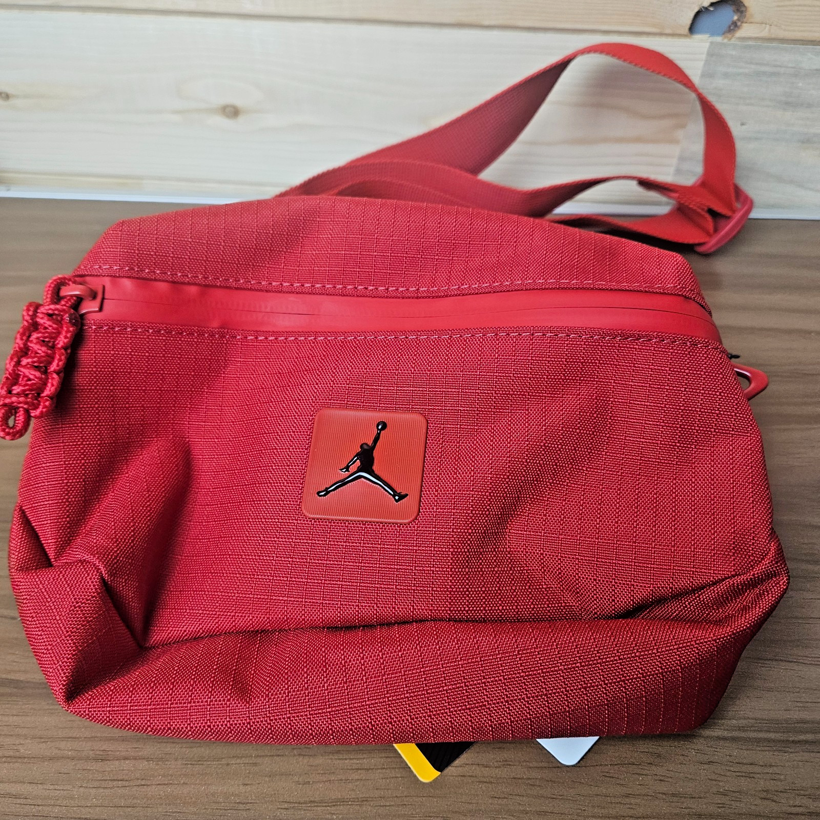 Jordan Jumpman Crossbody Bag RED Cordura Fabric MA0901 B5P New