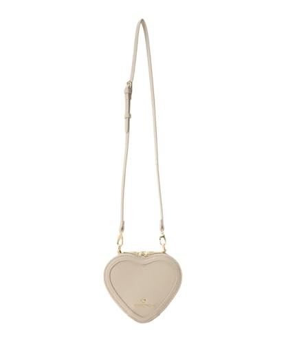 [Samantha Vega] Shoulder Bag Mini Heart Motif Bag Women’s Beige Free Size