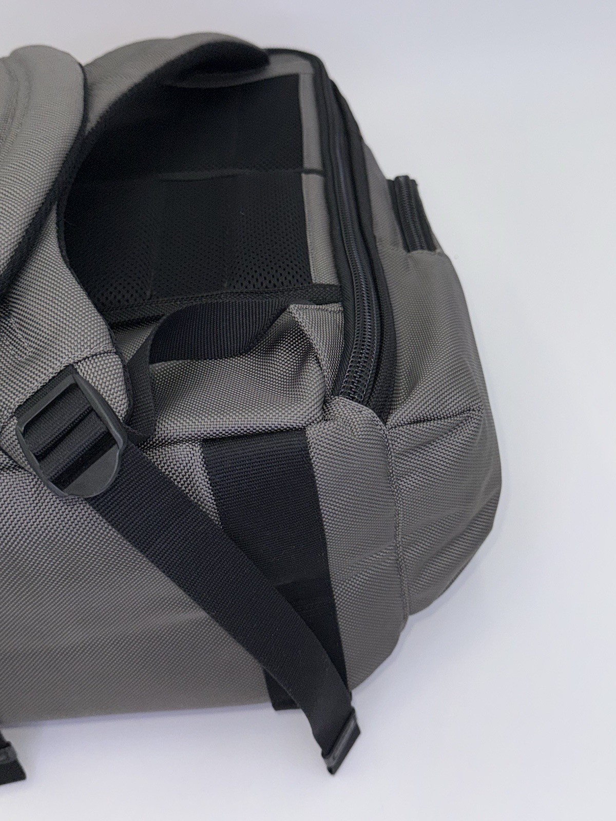 TUMI Alpha Bravo Knox Backpack Orange Gray Ballistic Nylon Laptop Bag MSRP $625