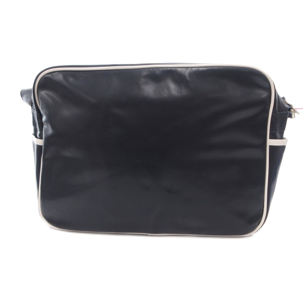 Michelin Navy Blue Shoulder Bag with Zipper Pocket, Vintage, 15x11x6in, Fair