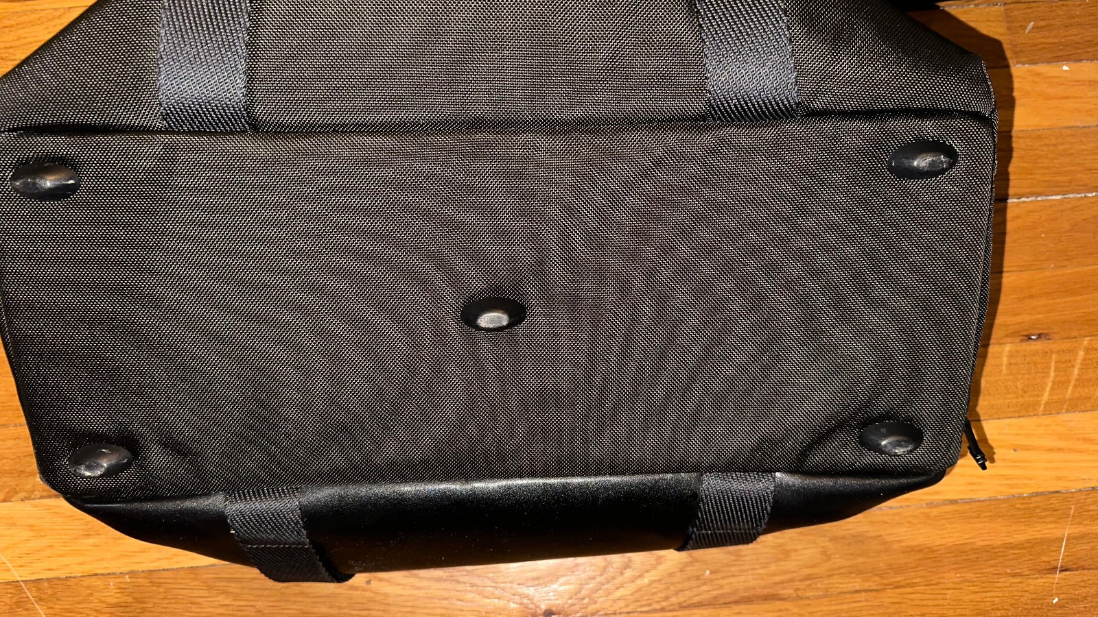 Tumi McCoy Gym Bag Alpha Bravo Black Ballistic Nylon Shoulder Duffel Duffle READ