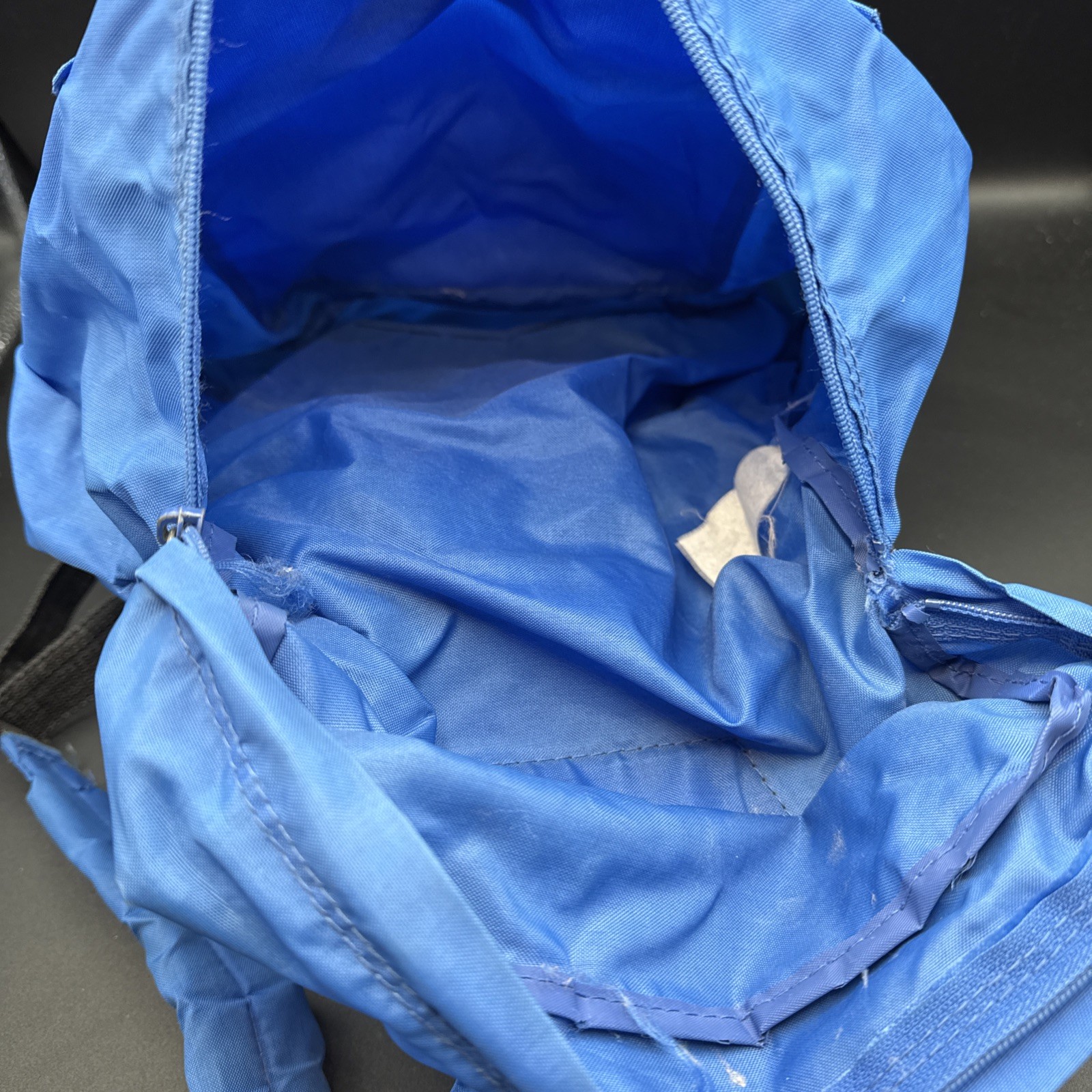 Vintage ET Backpack Knapsack Blue Faded Original