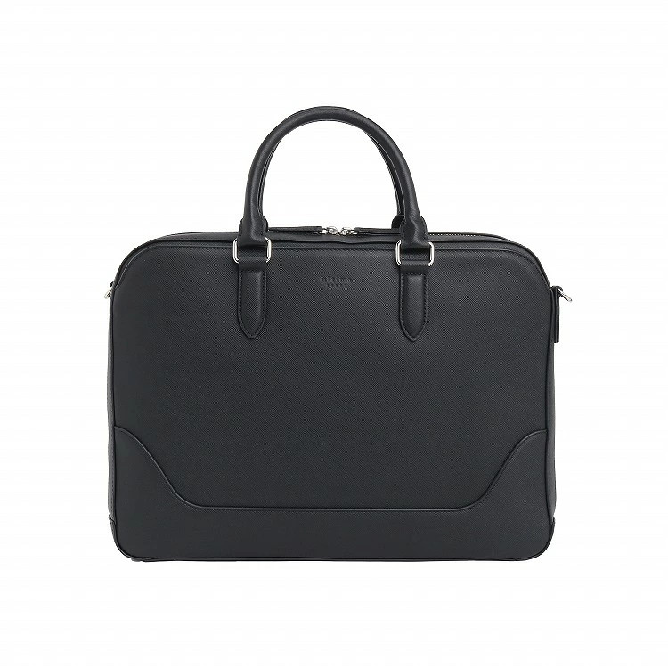 ultima TOKYO Men’s Briefcase, Cowhide Leather Briefcase 11951 Black or Brown