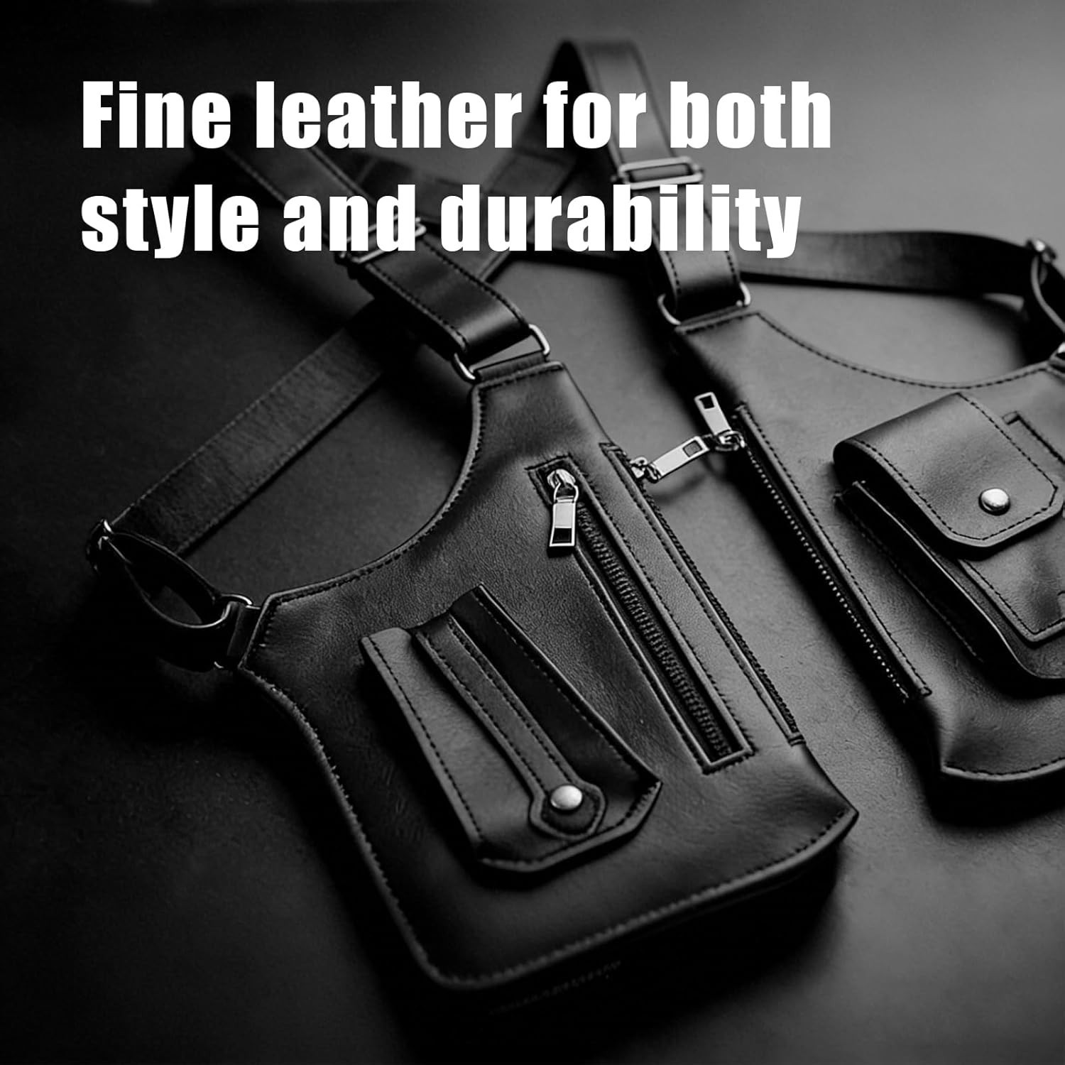 Underarm Anti-Theft Bag, Hidden Shoulder Holster, Double Storage Pouch, Phone Wa