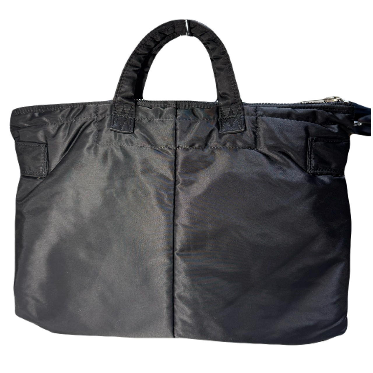 PORTER TANKER Briefcase Black Nylon Business Bag Yoshida Japan