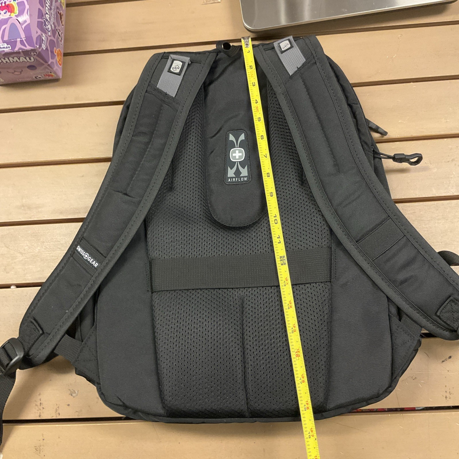Swiss Gear 5698 ScanSmart Laptop Backpack Black
