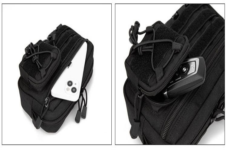 Horizontal Utility Pouch Organizer Bag for Camping Hiking Fishing Outdoor Gear