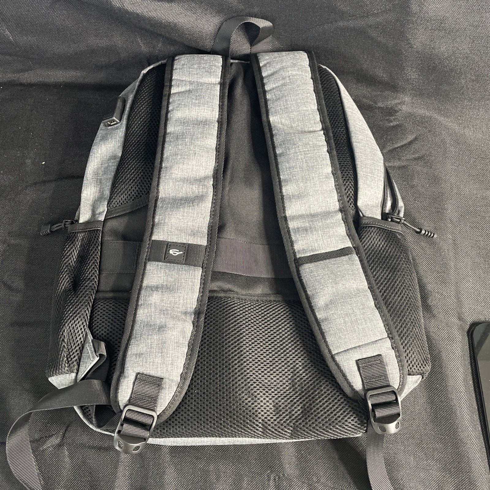 🔥GOOD Augar Backpack with Laptop Sleeve Pocket, 17 x 12in Gray, Oxford Cloth🔥
