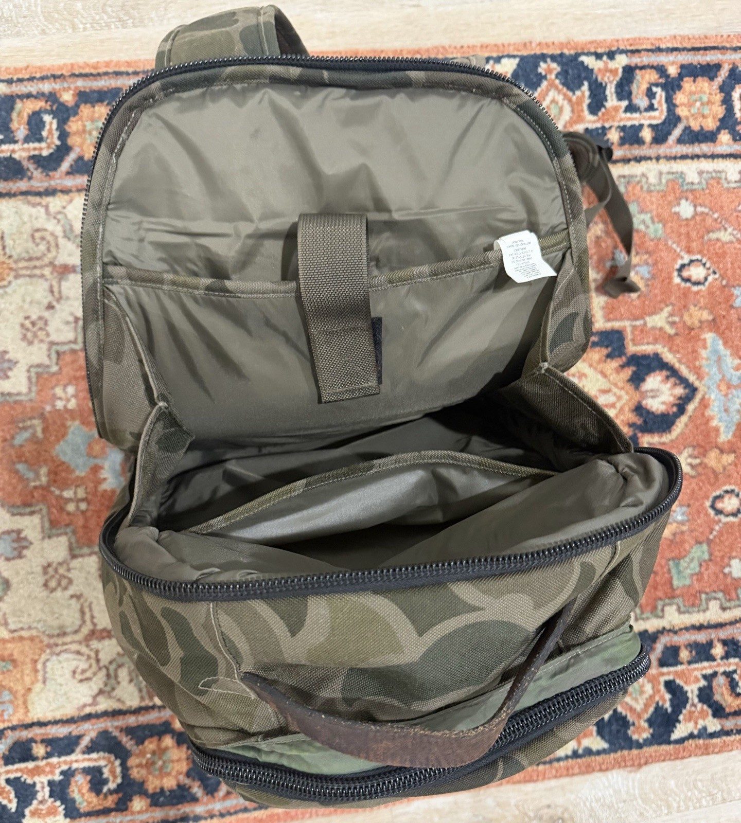 Filson Dryden Backpack Dark Shrub Camo Cordura Very Good Condition