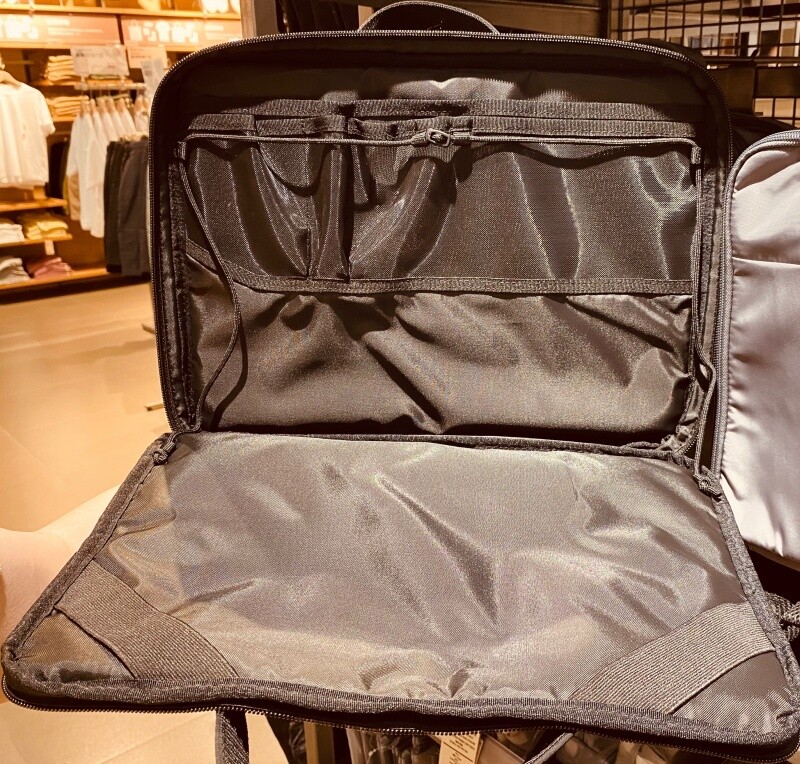 MUJI Laptop Case A4 Black/ Grey 無印良品 可以直接放入使用的電腦包