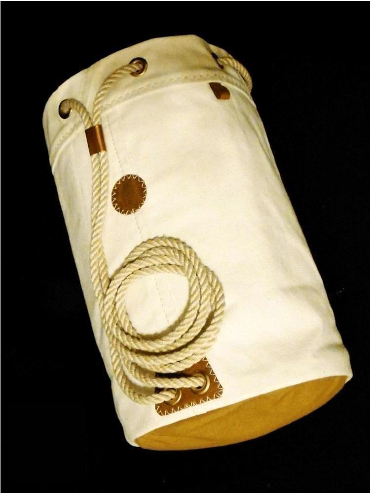 “A/O SAILOR” Ditty Bag / Seabag with Storm Flap + Cargo Pocket [Reg. $229]