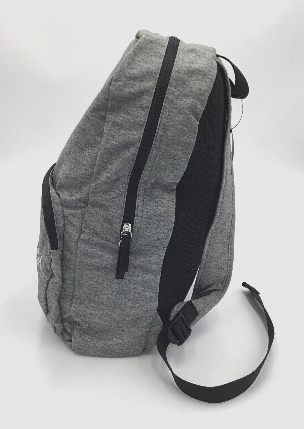 Calvin Klein Monogram Logo Back-To-School Jersey Backpack, Heather Grey