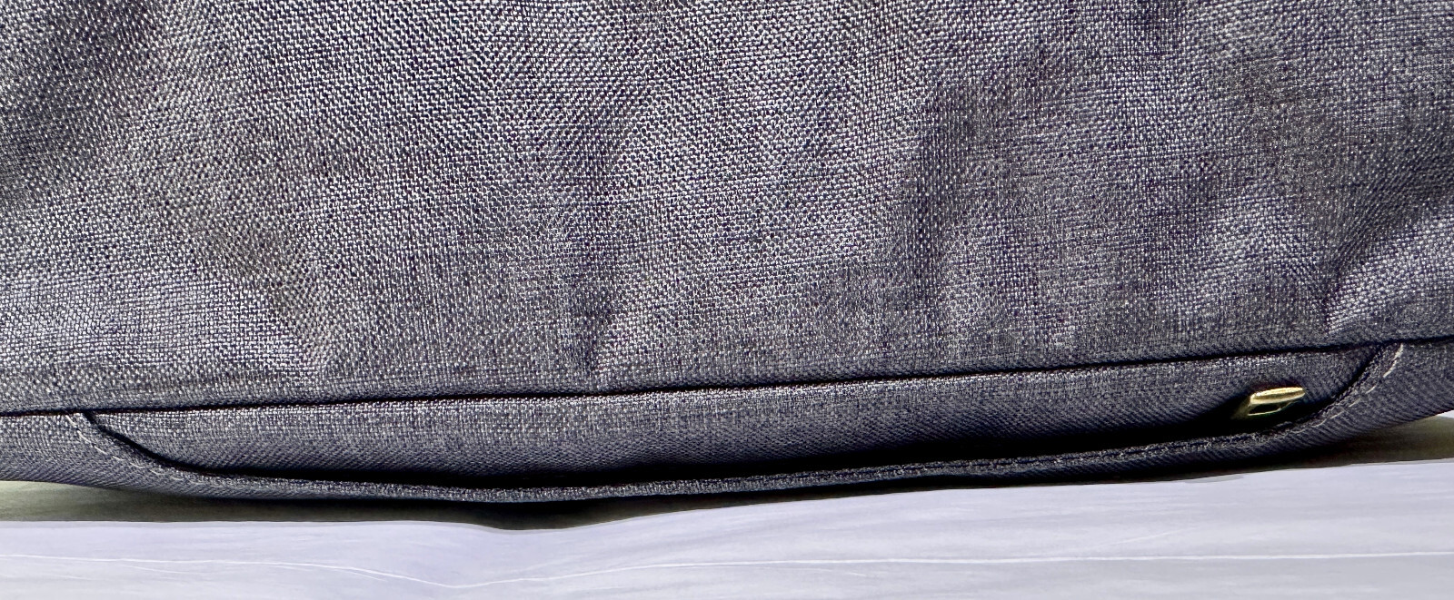 Cremieux Gray Polyester Messenger Bag
