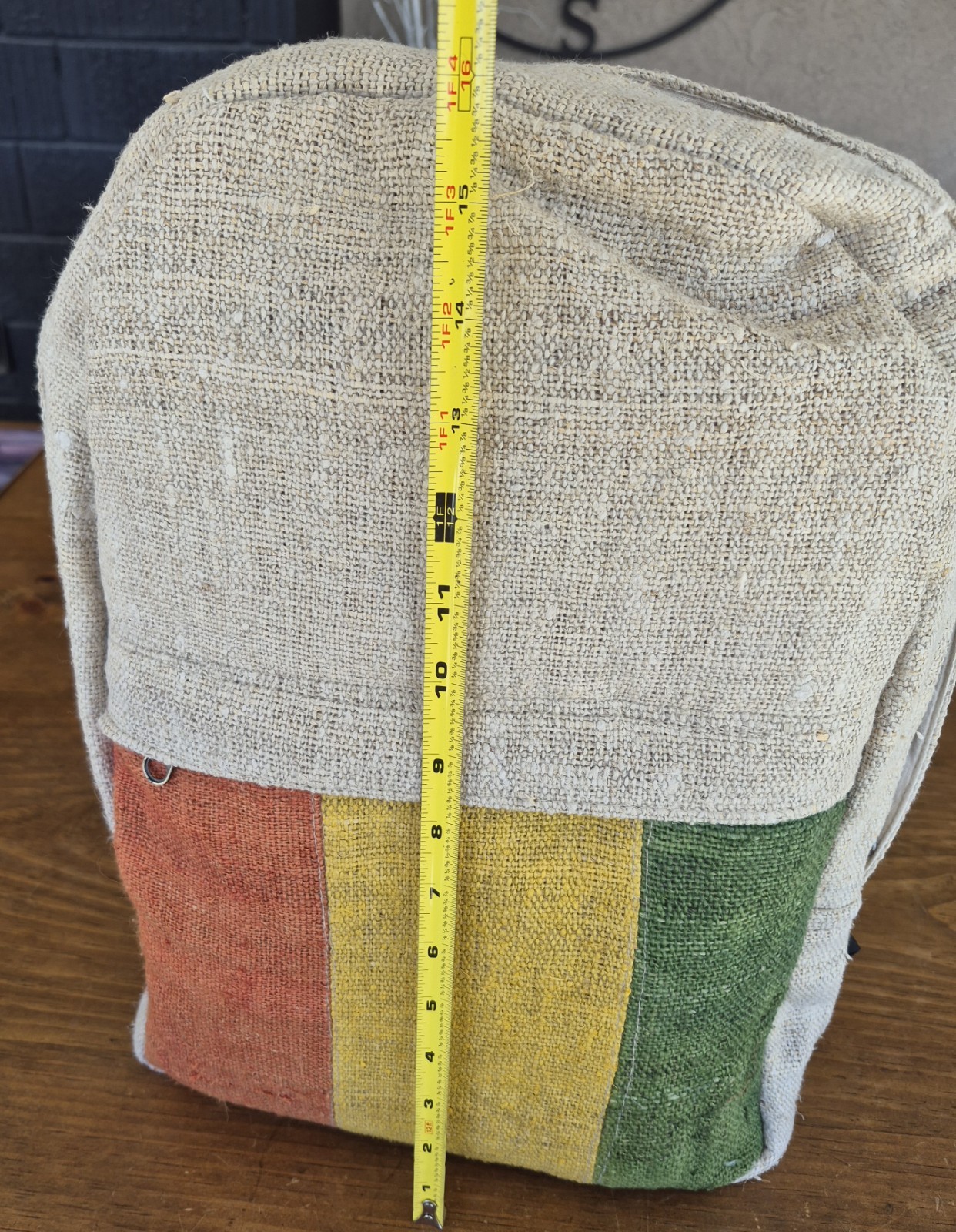 Handmade Himalayan Natural Pure Hemp Backpack