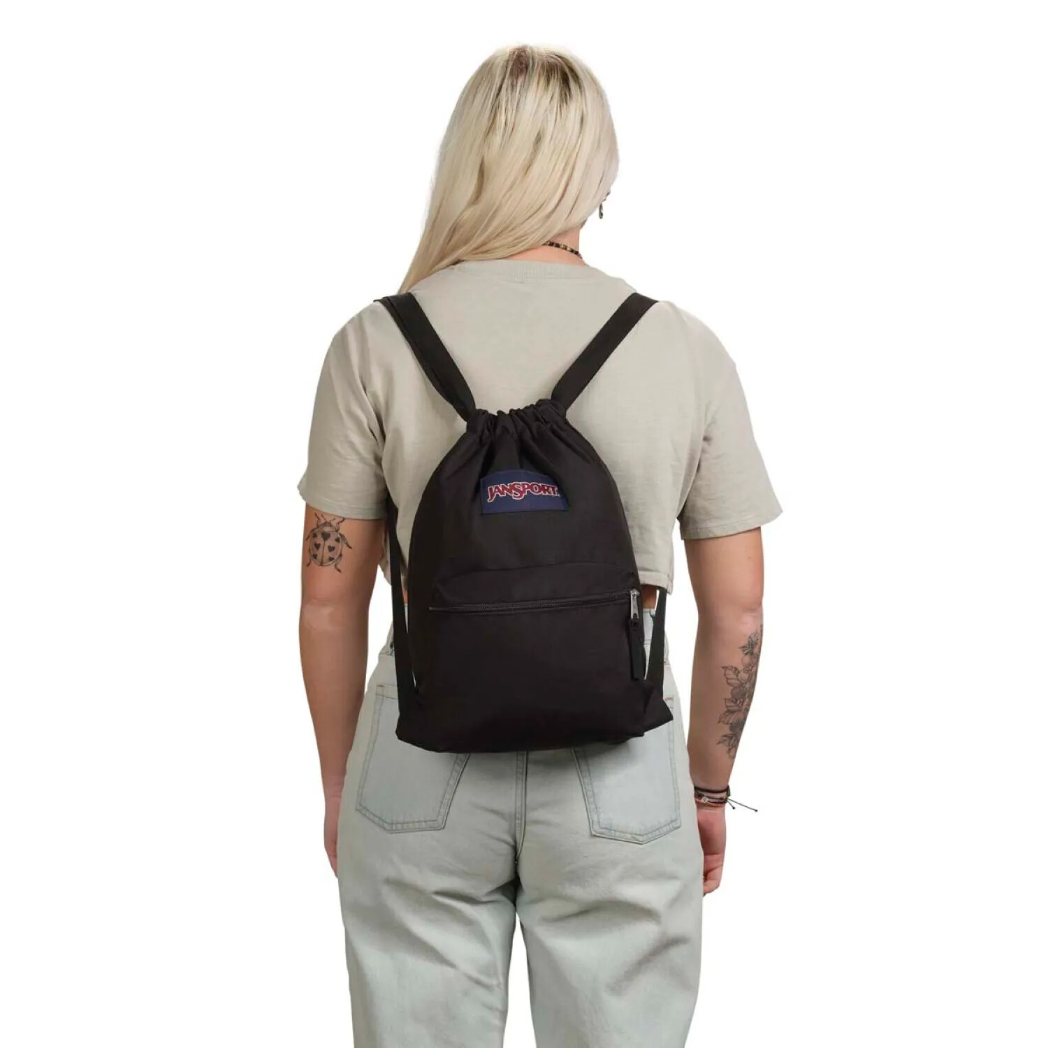 JanSport JS0A83LQ Draw Sack Travel Backpack 854 cu in 14L 18 x 13 in