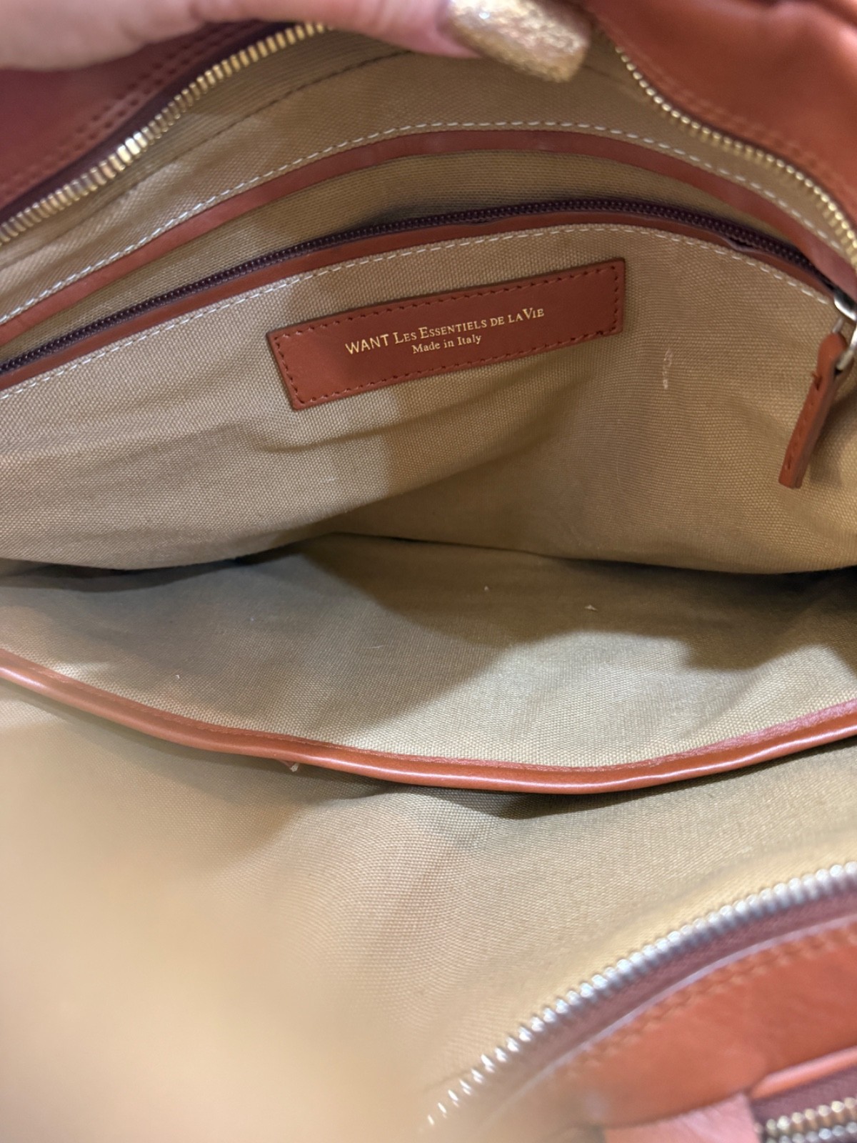 WANT Les Essentiels de la Vie Brief Case/Laptop Bag