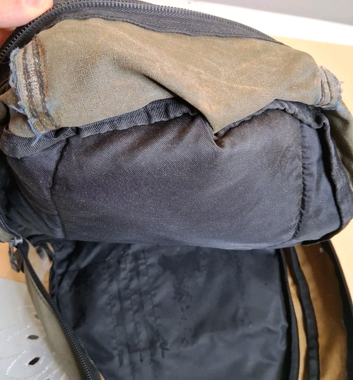 🤩 Vintage JANSPORT Blue Brown Bl. Multi Compartment Backpack Unisex School Bag