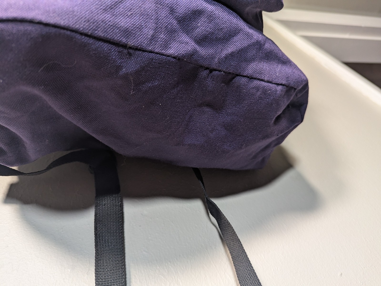 Vintage JanSport Backpack Purple Classic Daypack Made in USA 90s School Bookbag