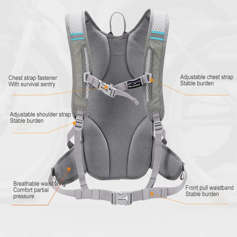 GOLDEN CAMEL12L Man Waterproof Backpacks Ultralight Climbing Bags for Men