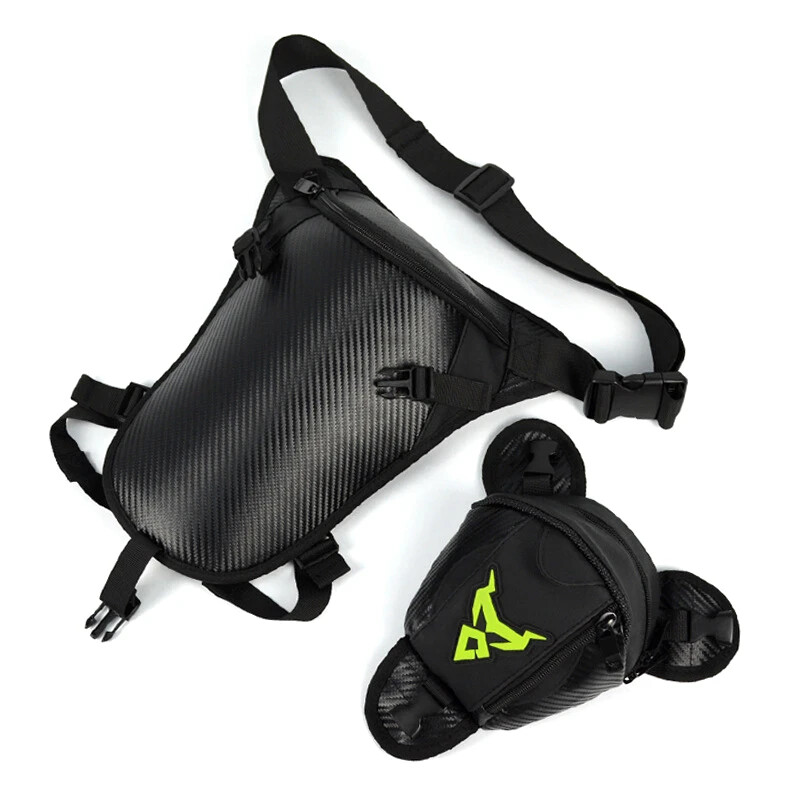 Motorcycle Leg Bag Knight Mens Waterproof Waist Bag Drop Leg Belt Fanny Pack