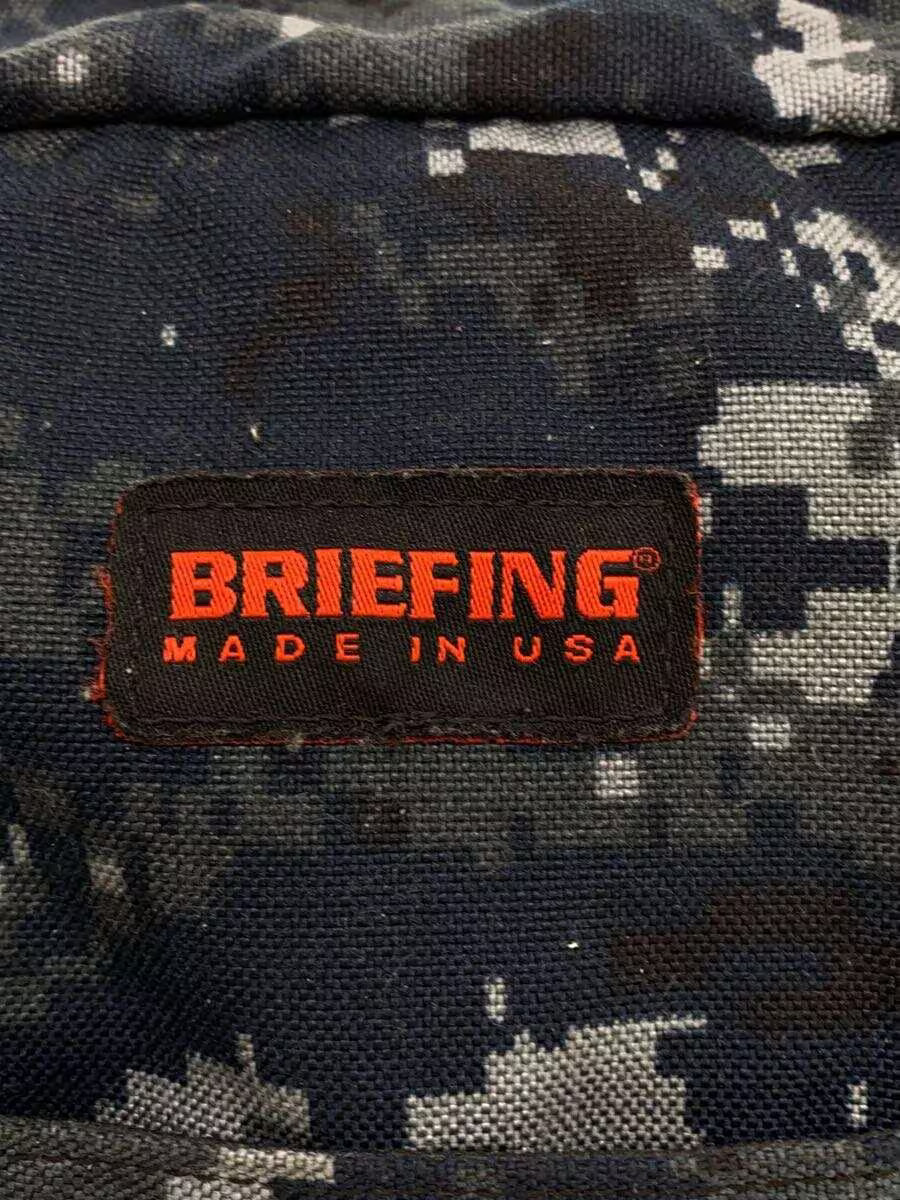 BRIEFING 15th Anniversary OVAL M NAVY DIGITAL CAMO Boston Bag Navy Digital Camou