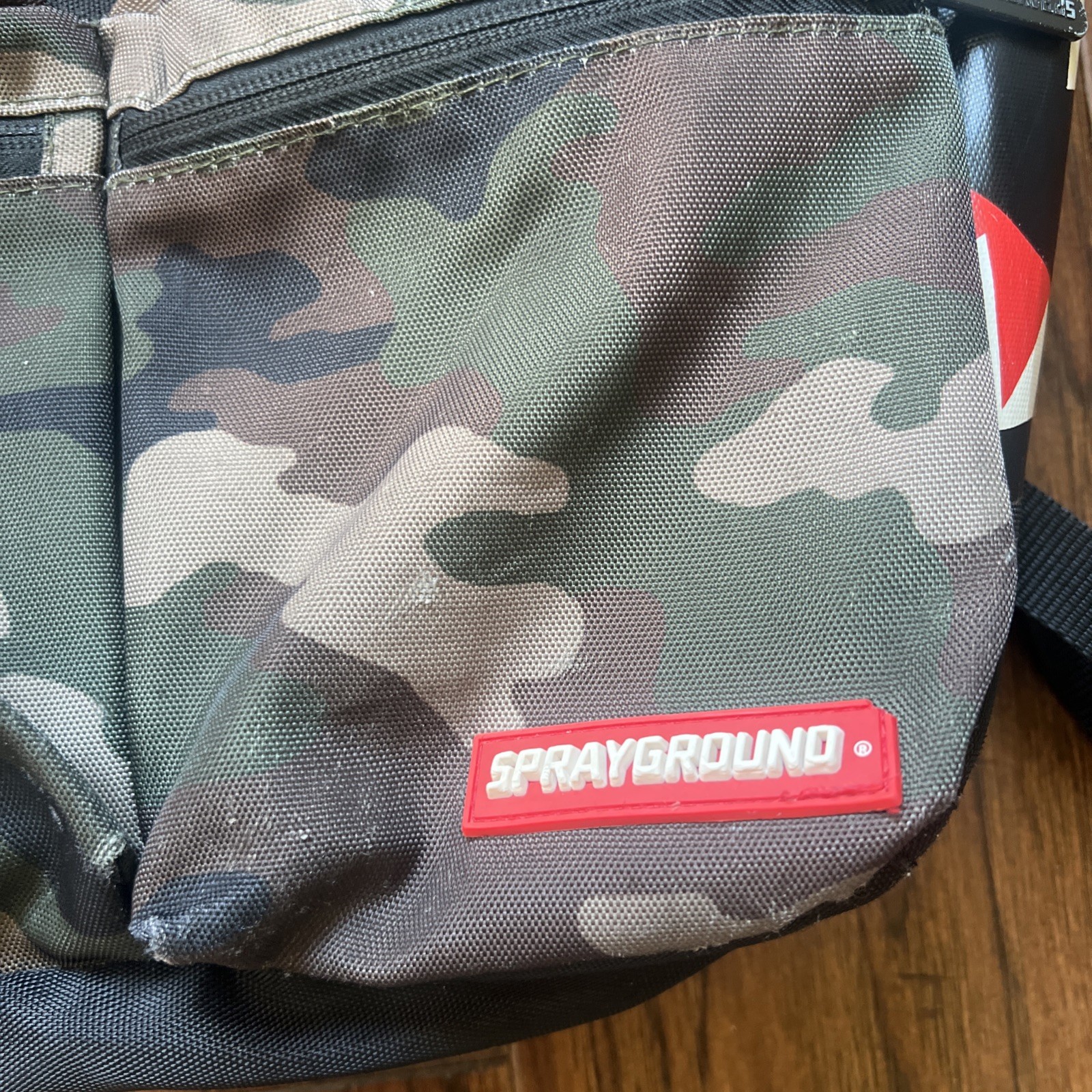 Sprayground Black/Camo Backpack