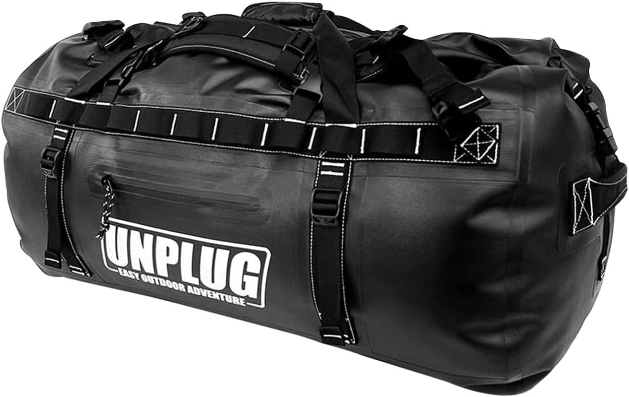 UNPLUG Ultimate Adventure 65L Waterproof Heavy Duty Travel Bag – Orange