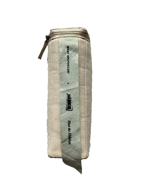 Want Apothecary X Haines Canvas Zip Case Rectangular
