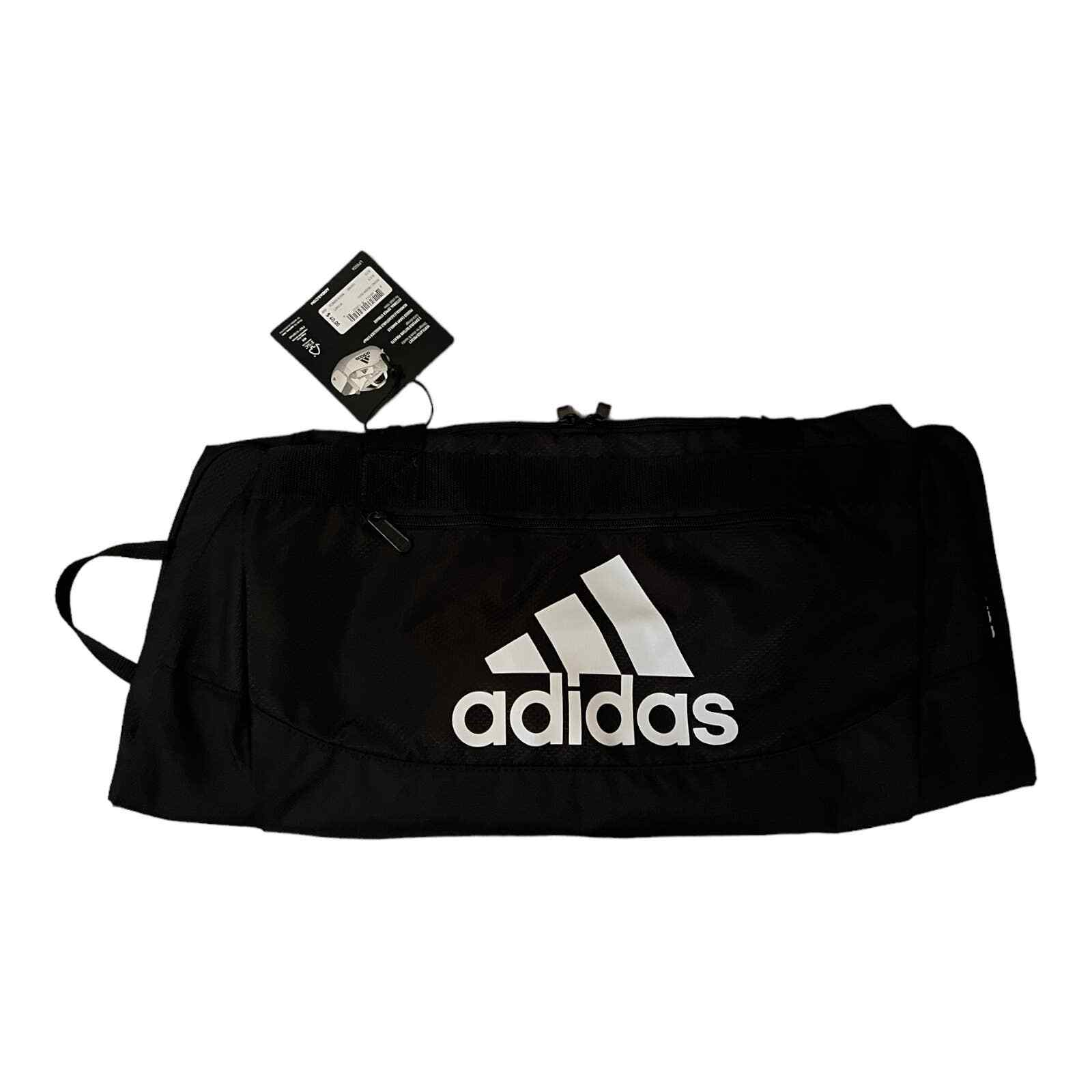 NWT Adidas Defender 2 Black Duffle Bag