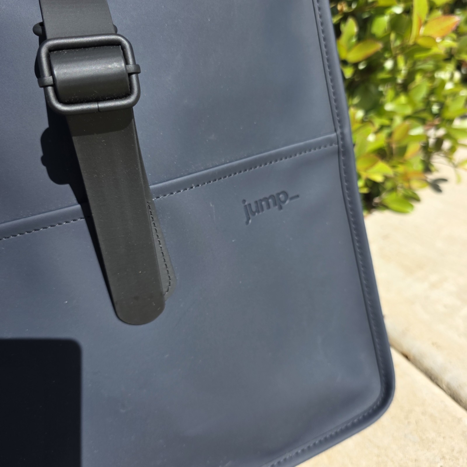 RAINS Backpack 13L Waterproof Matte Navy Blue Work School Computer Day Rucksack