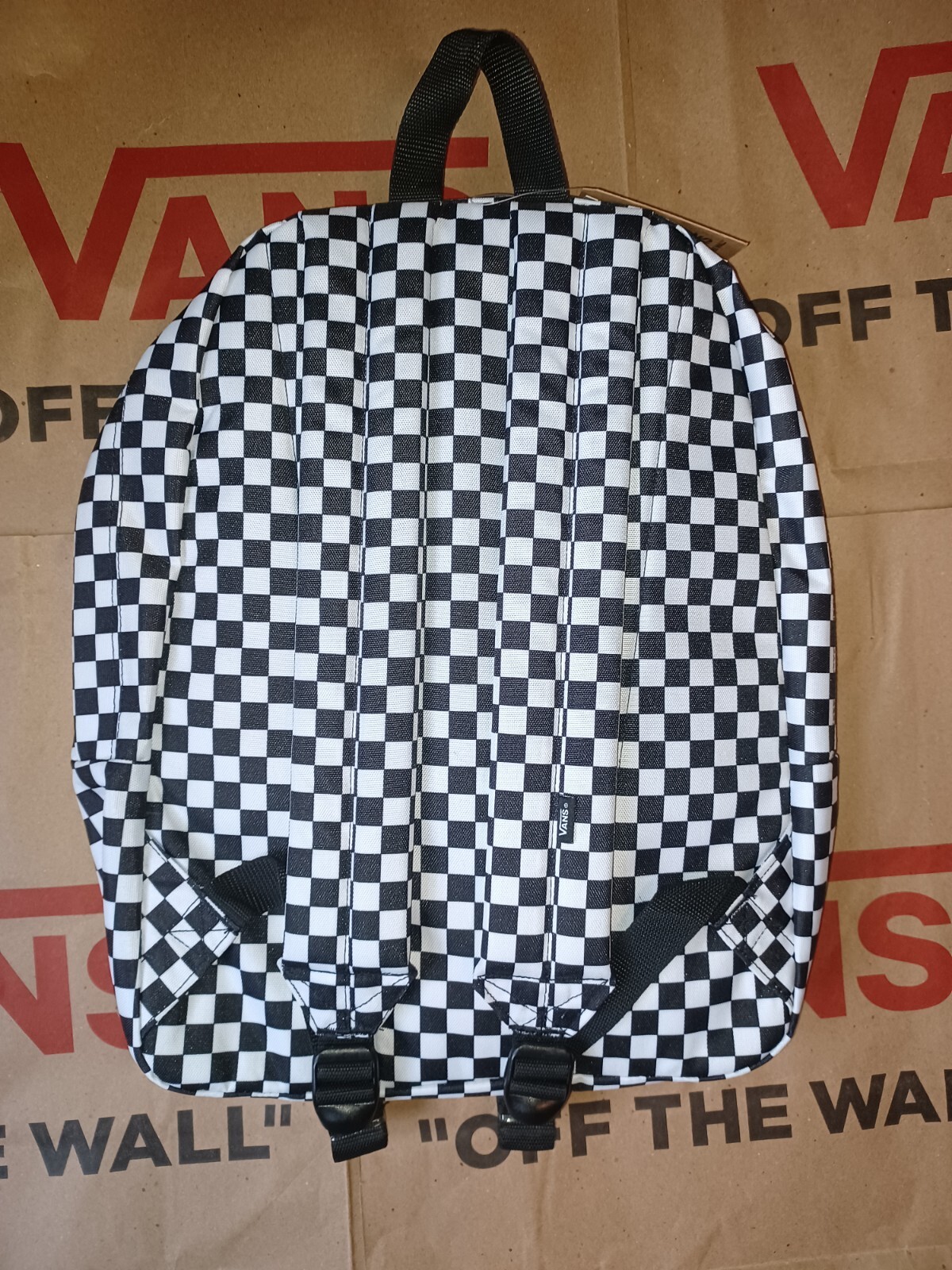 Vans Old Skool III 22L Checker BlackWhite Backpack Checkerboard Book bag