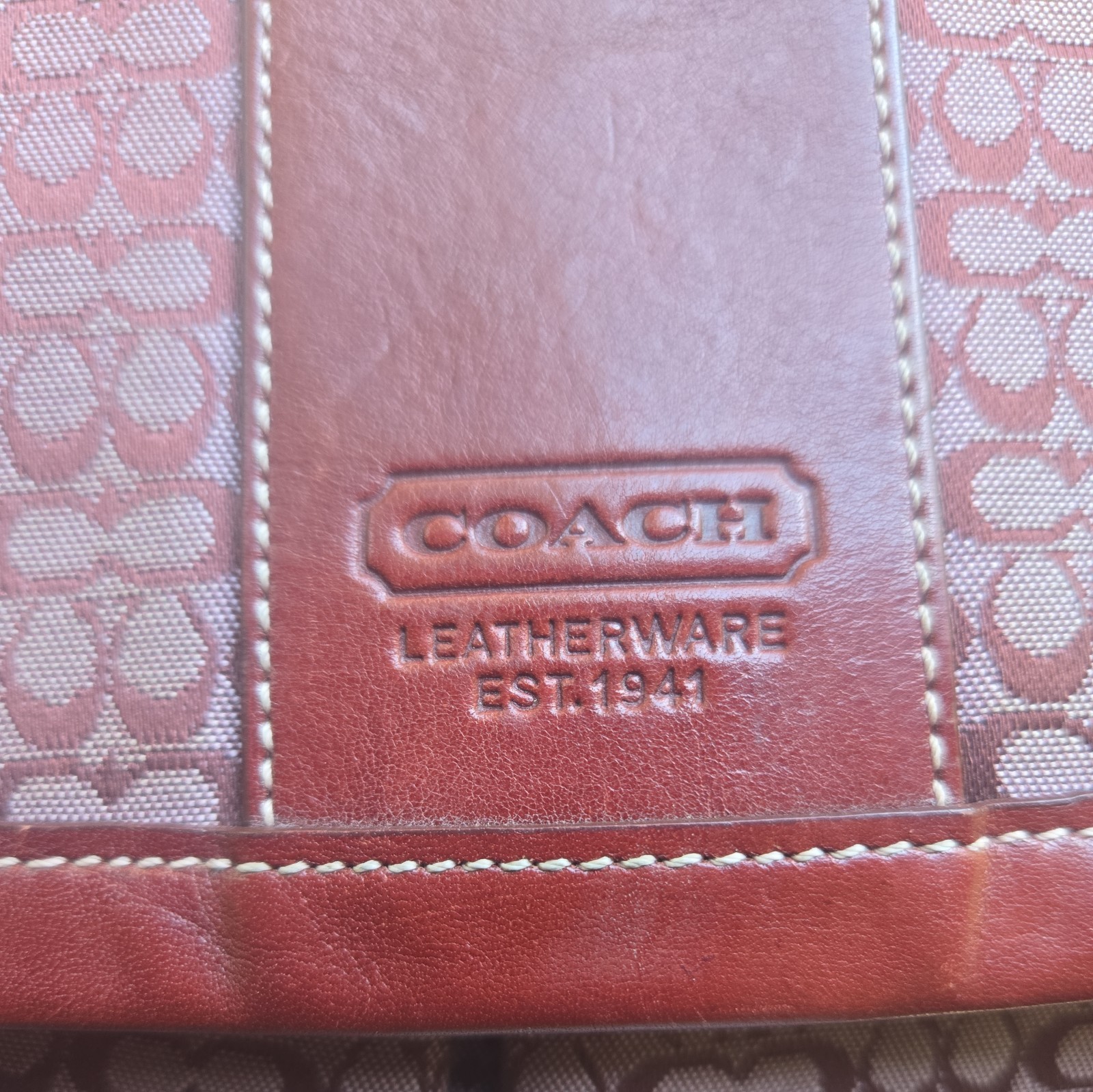 Vintage Coach 5206 Messenger Laptop Bag