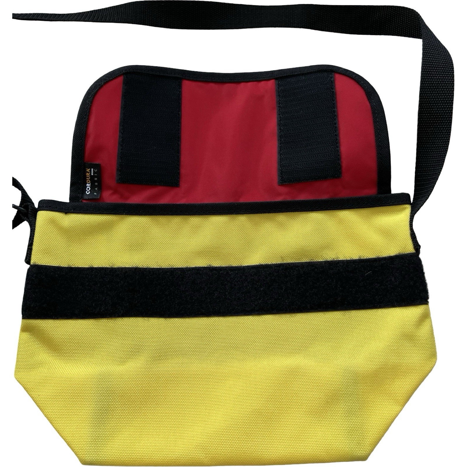 Manhattan Portage Messenger Bag Yellow 12×7.5” Cordura