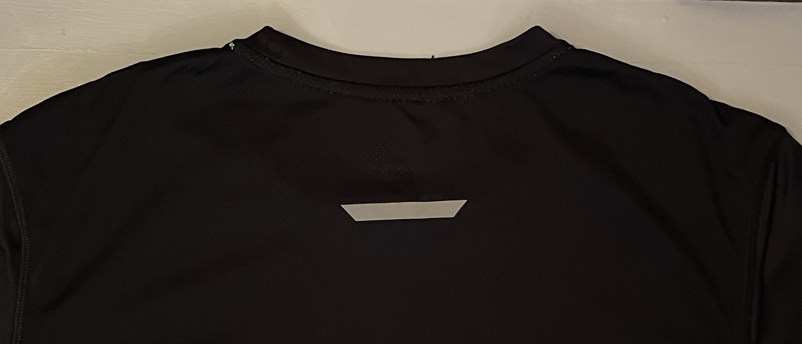 Champion DuoDry Men’s L Black Running T-Shirt Short Sleeve 100% Polyester