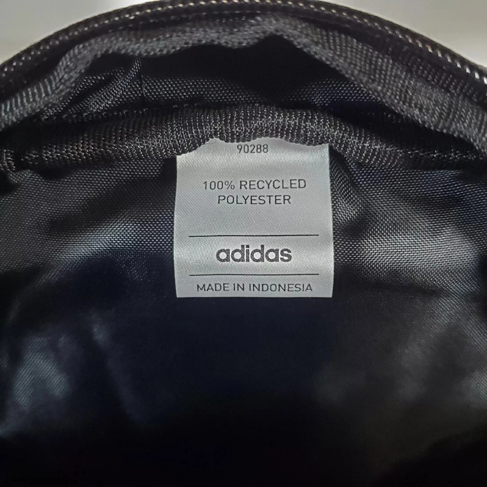 ADIDAS Original MONOGRAM TREFOIL Festival Crossbody Mini Travel BLACK Bag NWT