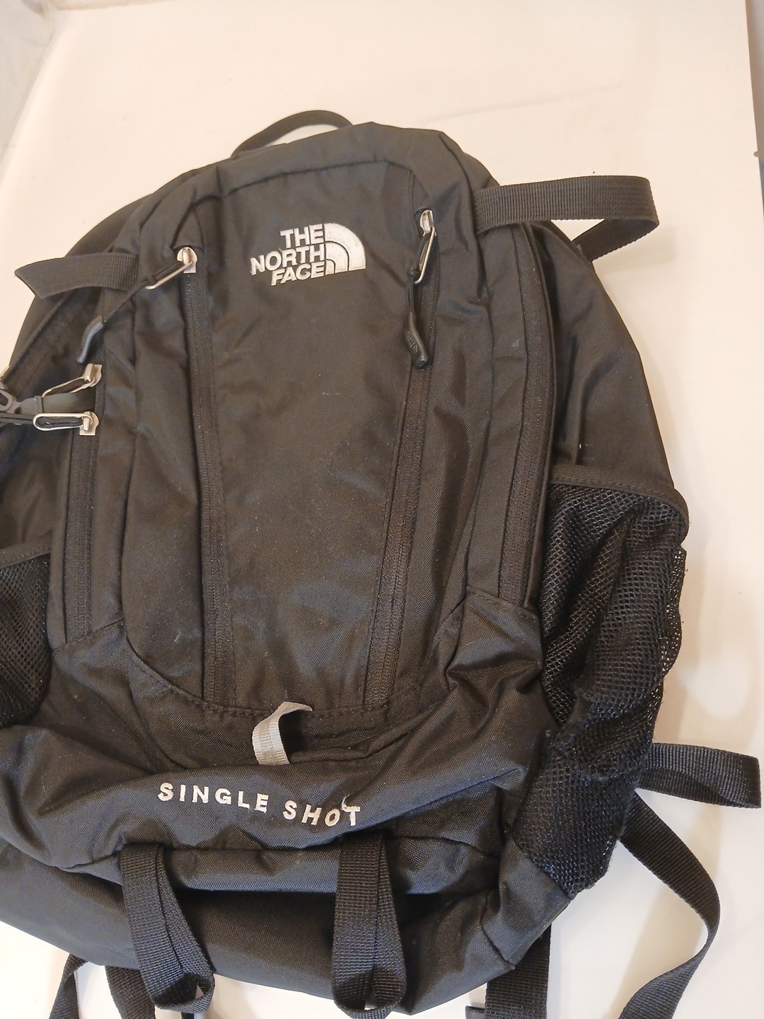 The North Face SINGLE SHOT Backpack Black 16cm Used