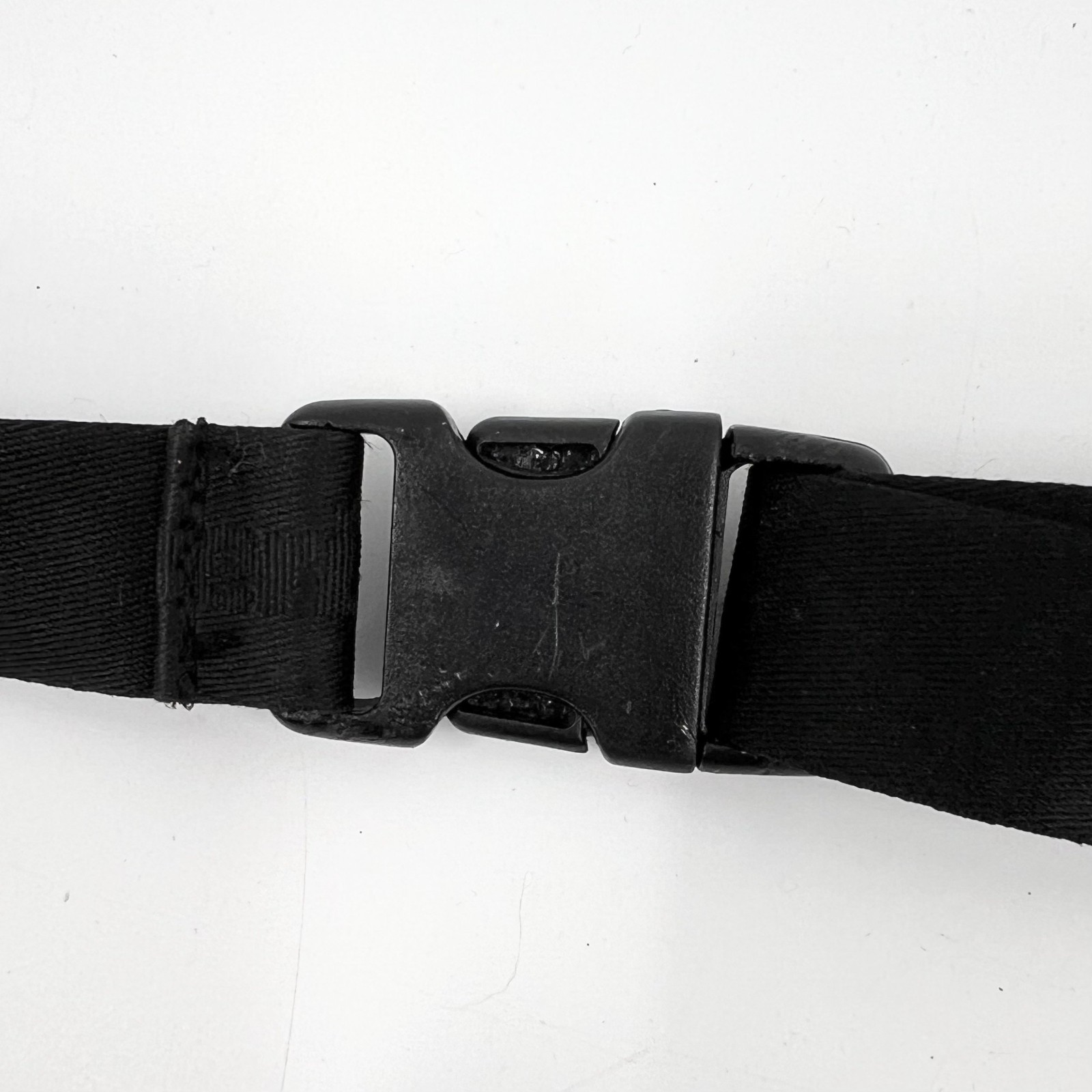 SUPERDRY International OS Black All Over Spellout Bum Belt Bag Fanny Pack Japan