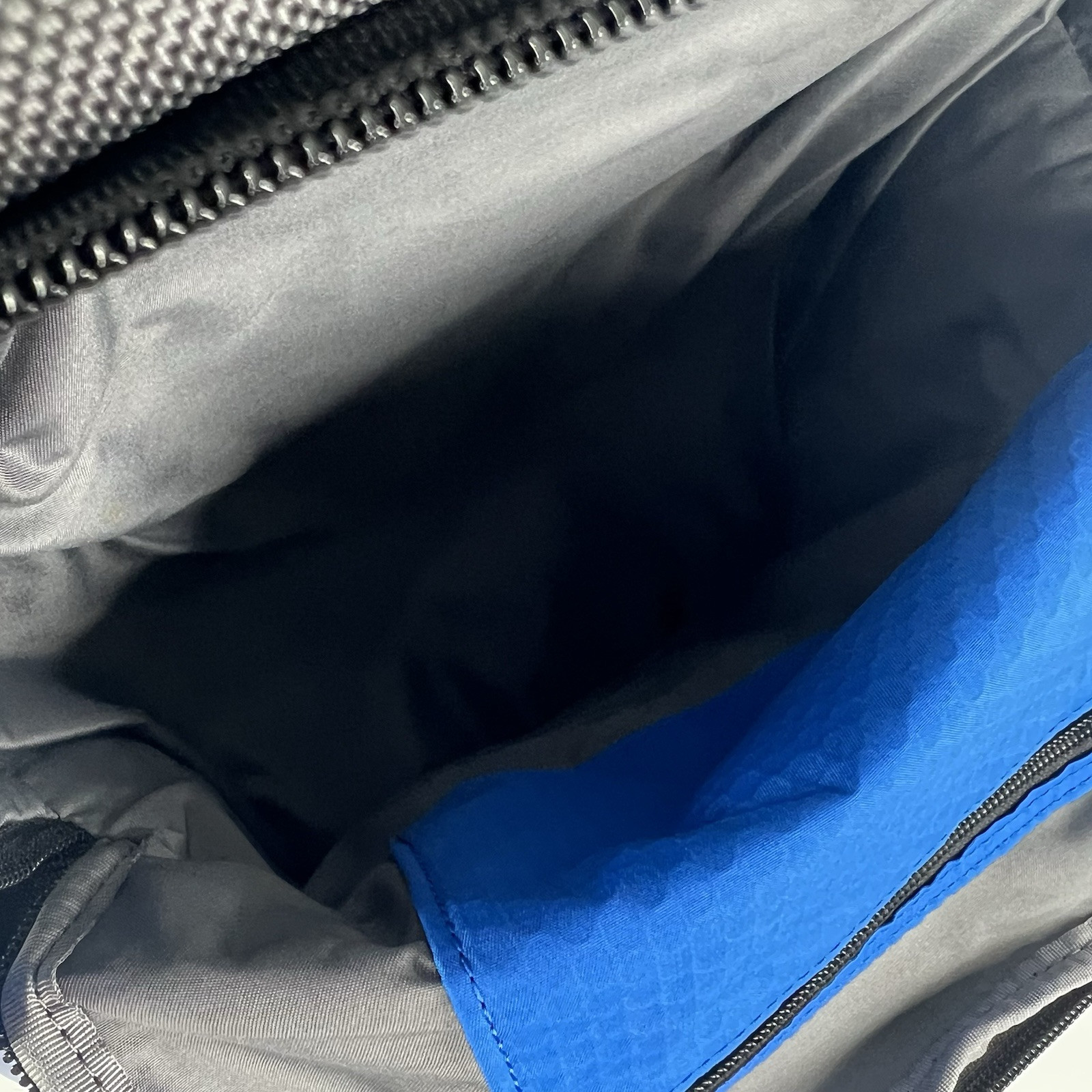 TUMI Parrish Backpack Grey & Glacier Blue Laptop Business Bag Ballistic Nylon