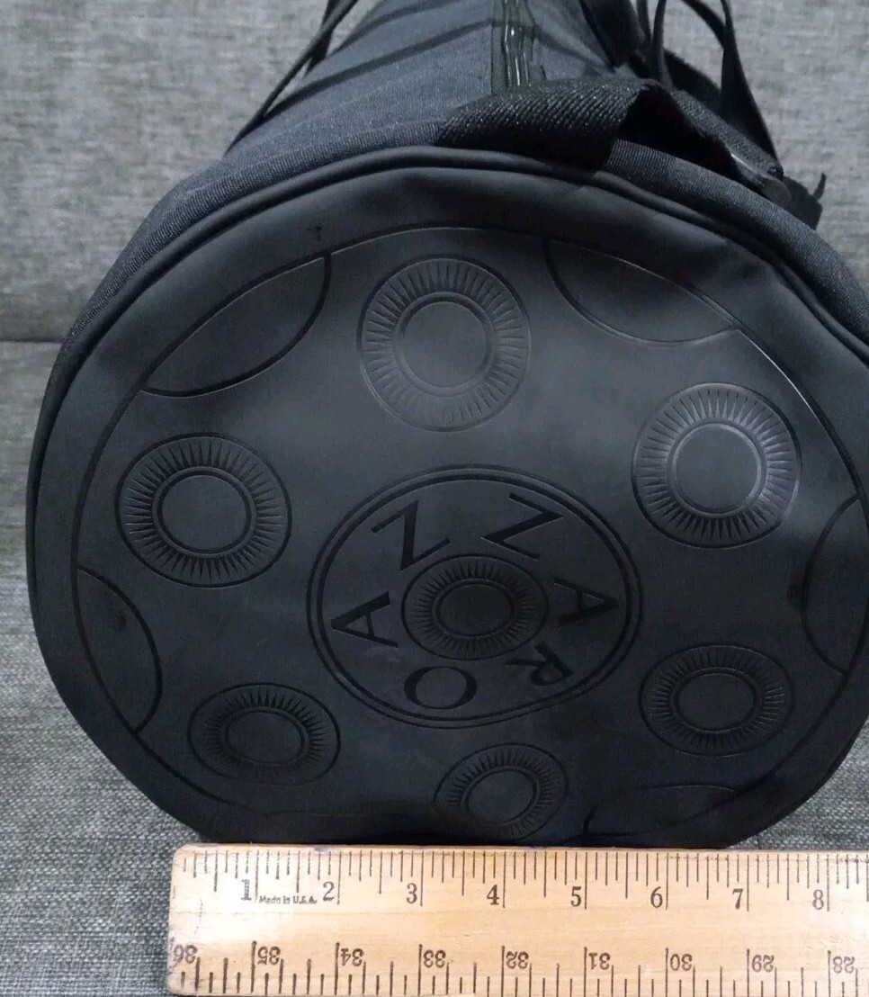 AZZARO MOST WANTED LIMITED EDITION SPORTS ROUND DUFFLE, TRAVEL , GYM , BAG BLACK
