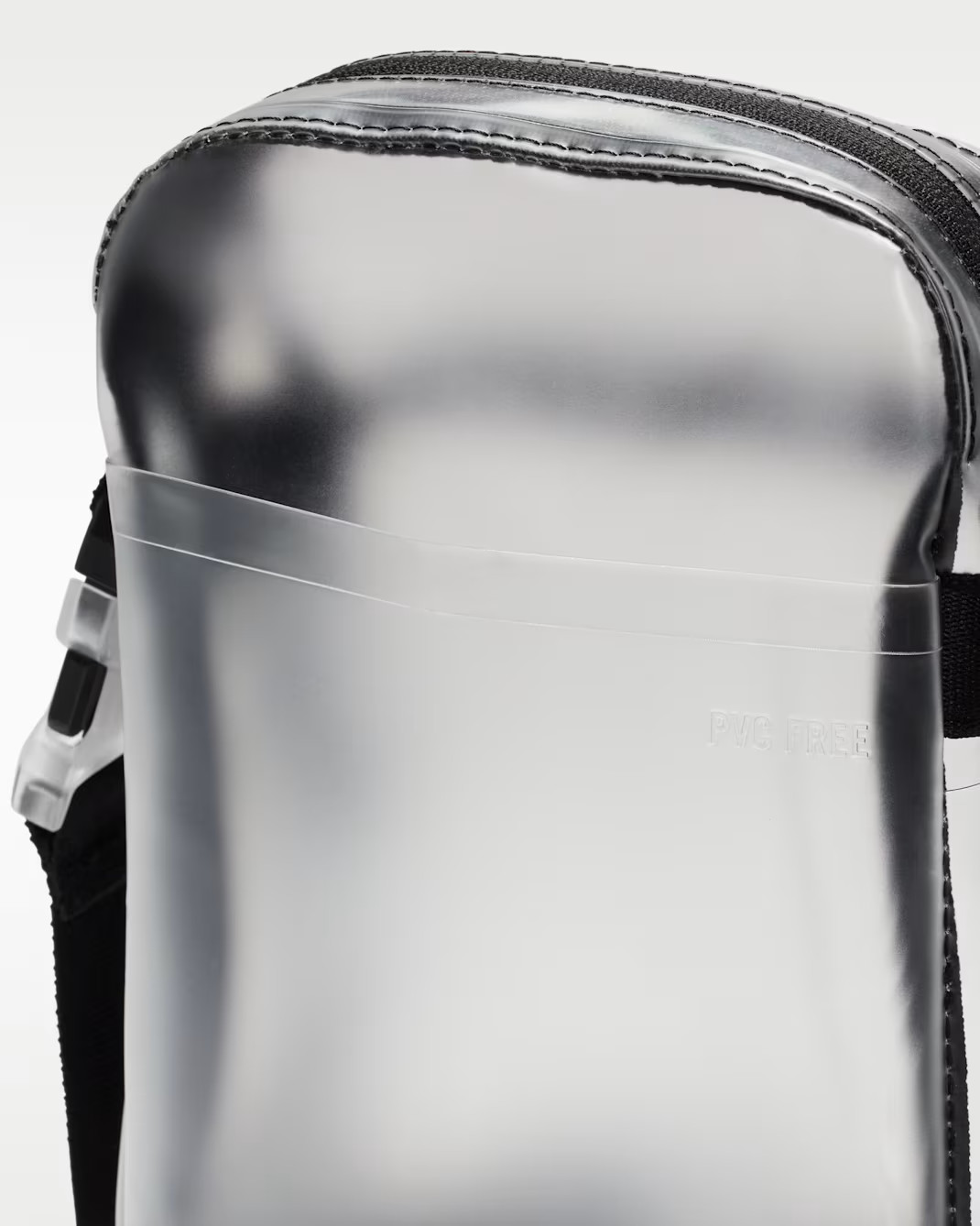 Nike Unisex Heritage Crystal Clear Crossbody Bag Transparent Stadium Approved