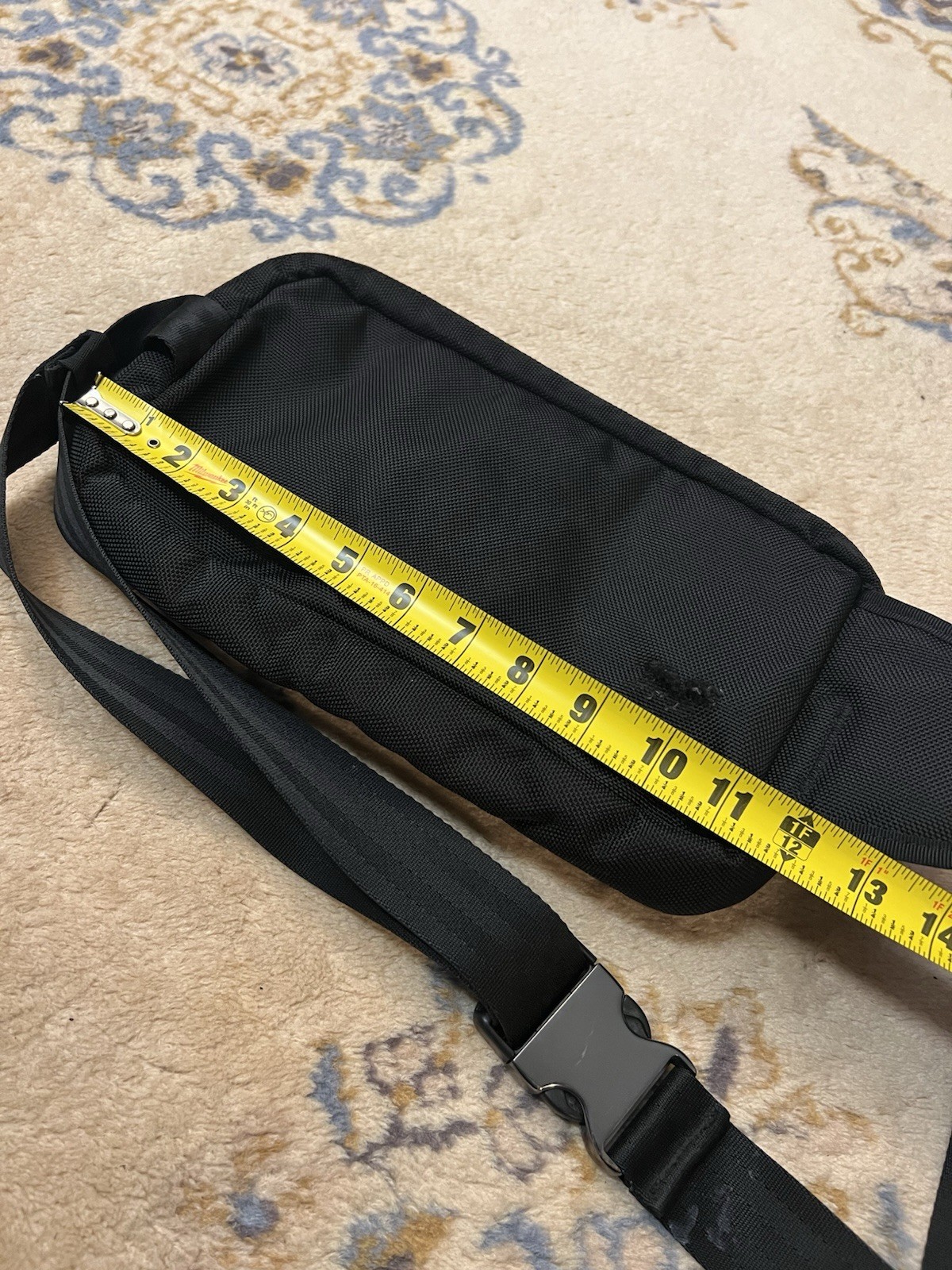 Chrome Industries MXD Segment Notch Sling Bag Low Profile Crossbody Black READ