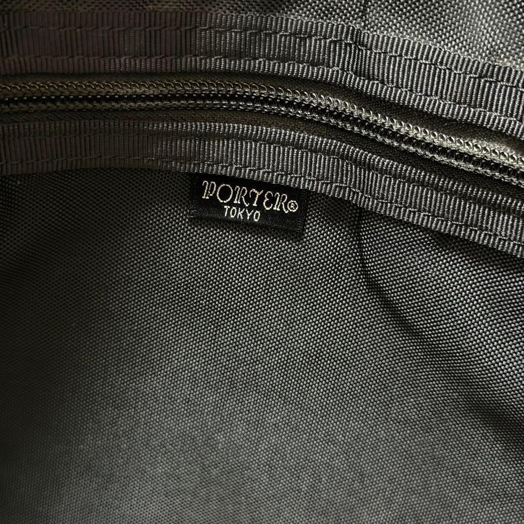 PORTER Heat 2-Way Briefcase Shoulder Bag Black 40cm made in Japan