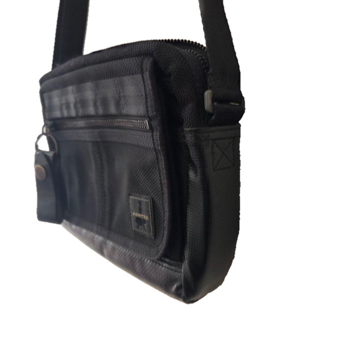 YOSHIDA PORTER Shoulder Bag HEAT Black Made in JAPAN