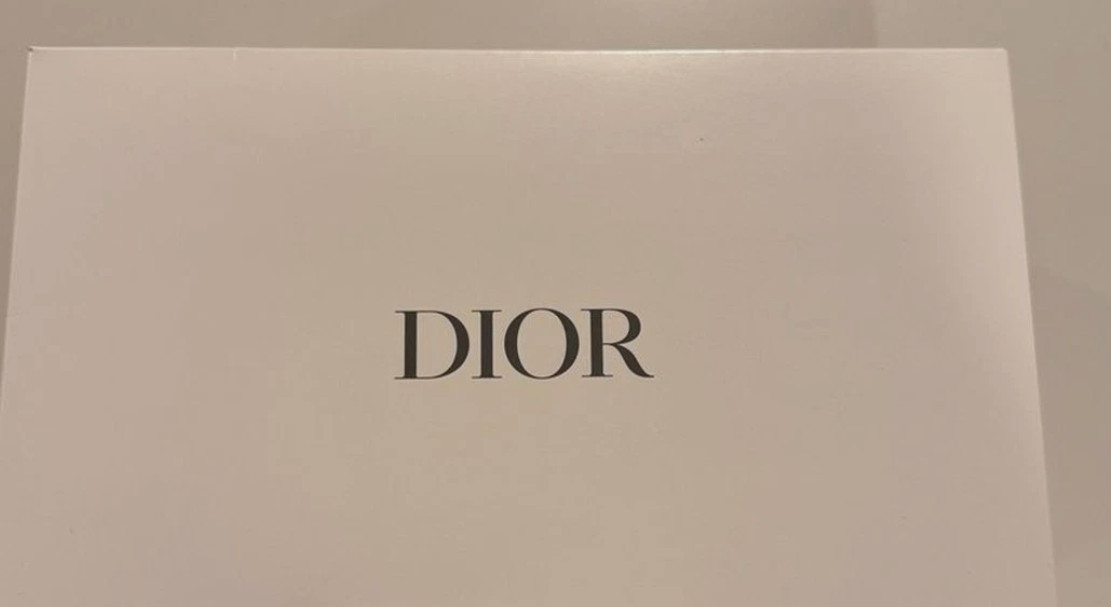 Dior Dark Blue Dopp Bag Navy Toiletry Travel Case Pouch Brand New in Box